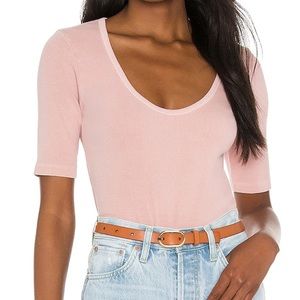 Revolve Tularosa Green the Zoe top
